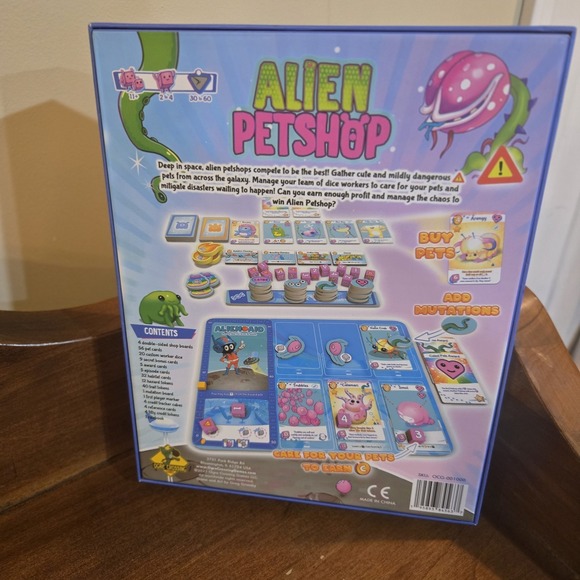 Alien Petshop | Ogre Crossing Board Game 100% Complete EUC Alien Pet Shop Game - Picture 11 of 15